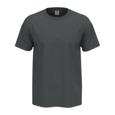 STEDMAN Comfort, körkötött rövid ujjú férfi póló, Slate Grey-2XL