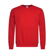 STEDMAN Férfi hosszú ujjú pulóver Stedman Unisex Sweatshirt Classic 3XL, Piros
