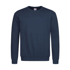 STEDMAN Férfi hosszú ujjú pulóver Stedman Unisex Sweatshirt Classic 3XL, Sötétkék (navy) férfi pulóver, kardigán