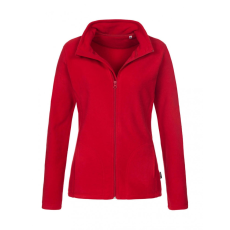 STEDMAN Női hosszú ujjú polár Stedman Fleece Jacket Women XL, Piros