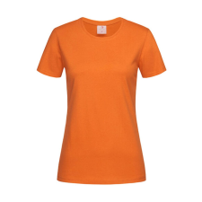 STEDMAN Női rövid ujjú póló Stedman Classic-T Fitted Women -M, Narancssárga női póló