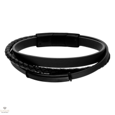 Steelwear férfi bőr karkötő 21 cm - SW-996 karkötő