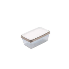 STEFANPLAST Ciao Fresco- tárolóedény hűtőszekrénybe 0,6 l - 15x10x6 cm - fehér / szürke papírárú, csomagoló és tárolóeszköz