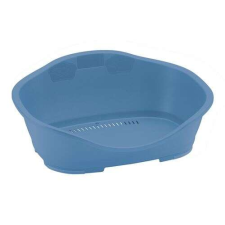 STEFANPLAST Sleeper 4 88x62x35,5cm kék műanyag kutyafekvő szállítóbox, fekhely kutyáknak