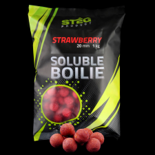 Stég Product Soluble Boilie 20mm Strawberry 1kg bojli, aroma