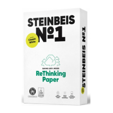 STEIBEIS PAPIER Másolópapír A/4 80g Steinbeis Classic White/Steinbeis No.1 Recycled 500ív fénymásolópapír
