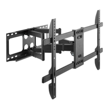 Stell SHO 5630 Kihúzható Tv Konzol 37"-80", Fekete tv állvány és fali konzol