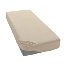 Stella lepedő strech pamut 40x90cm tejeskávé babaágynemű, babapléd