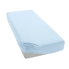 Stella lepedő strech pamut 60x120/70x140cm kék babaágynemű, babapléd