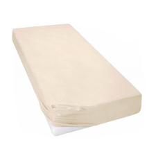 Stella lepedő strech pamut 80x160cm ecrü babaágynemű, babapléd