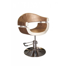 Stella szatén arany krém hidraulikus fodrász szék SX-2107 fodrászkellék