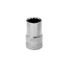 STELS 14mm 1/2 dugókulcs fej biHexagonal CrV dugókulcs