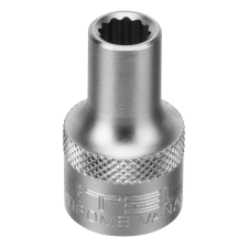 STELS 8mm 1/2 dugókulcs fej biHexagonal CrV dugókulcs