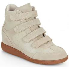 Steve Madden Magas szárú edzőcipők MUSTANG Fehér 40