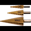 STHOR lépcsős fúrószár készlet, 3 db, 4-32 mm (5906083049781)