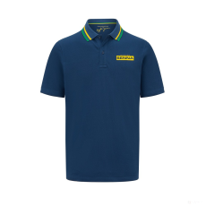 Stichd Ayrton Senna Férfi, Logo, Galléros Póló 2022