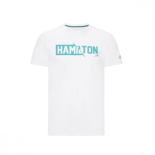 Stichd Mercedes Lewis Hamilton #44 Környakú Póló, 2020 férfi póló