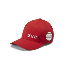 Stichd Sebastian Vettel sapka - Ferrari SEB5, piros, 2019 férfi sapka