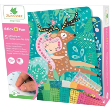Stick & Fun mozaik készlet erdei hercegnők kreatív és készségfejlesztő