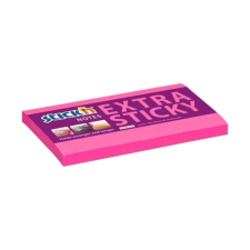 Stick'n Öntapadó jegyzettömb STICK`N extra erős 76x127mm neon rózsaszín 90 lap jegyzettömb