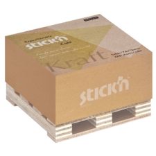 Stick'n Stick'N KraftCube 76x76mm 400lap barna öntapadó jegyzettömb post-it