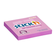 Stick'n STICK N Öntapadó jegyzettömb, 76x76 mm, 100 lap, STICK N, rózsaszín post-it