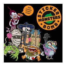  Stickerbomb Monsters – Studio Rarekwai (SRK) idegen nyelvű könyv