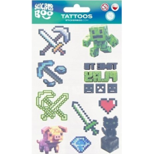 STICKERBOO Game Pixel Tetoválás (540810) (STK TAT15) kreatív és készségfejlesztő