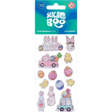 STICKERBOO Húsvéti 3 Matrica 6 x 12 cm 534605 (STK NAK258) kreatív és készségfejlesztő