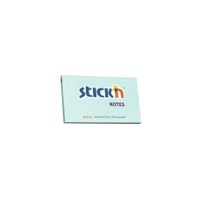 Stickn Öntapadó jegyzettömb STICK`N 76x127mm pasztel kék 100 lap post-it