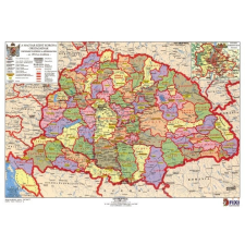 Stiefel A Magyar Szent Korona Országai iskolai lap Stiefel A/4 Szent Korona Országai térkép térkép