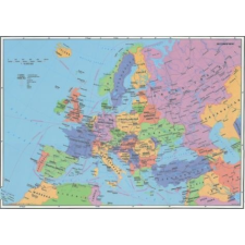 Stiefel Európa országai falitérkép fémléces Stiefel 100x70 cm térkép