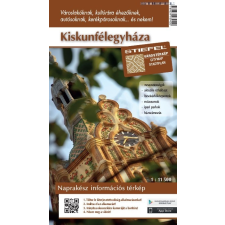 Stiefel Kiskunfélegyháza térkép 1:11 500 Stiefel 2016 75x50 cm térkép