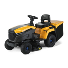 Stiga akkumulátoros fűgyűjtős fűnyíró traktor ESTATE 384e (2T2200481/ST2) fűnyíró