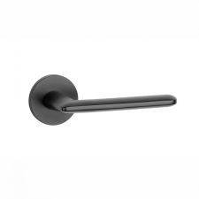 STILE AVA Körrozettás R SLIM 7MM BLACK - Fekete WC zár és alkatrészei