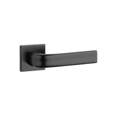 STILE JENA Négyzetrozettás Q SLIM 7MM BLACK - Fekete WC zár és alkatrészei