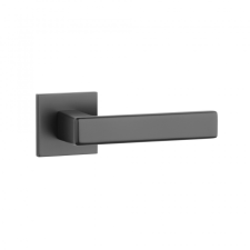 STILE MIIA Négyzetrozettás Q SLIM 7MM BLACK - Fekete (CSAK KILINCS FELSŐ ROZETTÁN) zár és alkatrészei