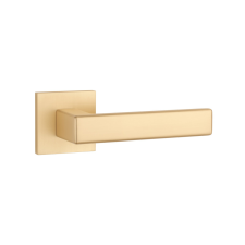 Stile MIIA Négyzetrozettás Q SLIM 7MM GOLD SATIN - Szatén arany színű PZ zár és alkatrészei