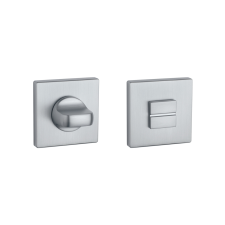 Stile Négyzetrozetta STILE Q SLIM 7MM SC - Szatén Króm WC 4x4 zár és alkatrészei