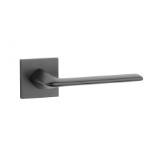 STILE TOBA Négyzetrozettás Q SLIM 7MM BLACK - Fekete (CSAK KILINCS FELSŐ ROZETTÁN) zár és alkatrészei