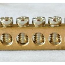 Stilo föld-Nulla sín 8x10mm KLM, 16mm2-es furattal1m-es villanyszerelés