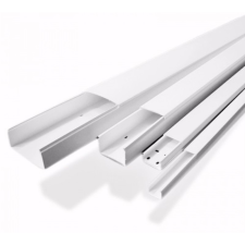 Stilo MCSN vezetékcsatorna 80x40 (szélesség/magasság) fehér STI944 (36 fm/köteg) villanyszerelés