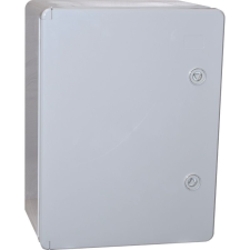 Stilo műanyag elosztószekrény 600x400x200mm, IP65, ABS, fém szerelőlappal villanyszerelés