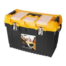 Stilo szerszámosláda fém csattal 16" 413x212x244mm villanyszerelés