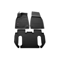 Stingray Gumiszőnyeg méretpontos 3D (TPE), Tesla Model X (6-üléses) 2015-2021 – Stingray autószőnyeg