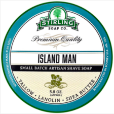 Stirling Soap Co. Stirling Shaving Soap Island Man 170ml borotvahab, borotvaszappan