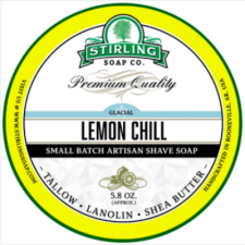 Stirling Soap Co. Stirling Shaving Soap Lemon Chill (glacial)170ml borotvahab, borotvaszappan
