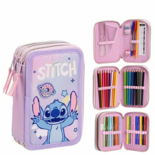 Stitch 3 emeletes tolltartó - töltött - Universe tolltartó