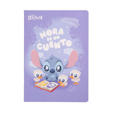 Stitch A5-ös kockás füzet 60 lapos - Esti mese füzet