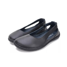 Stitch &amp; Walk &quot;Barefoot&quot; bőr balerina cipő női cipő